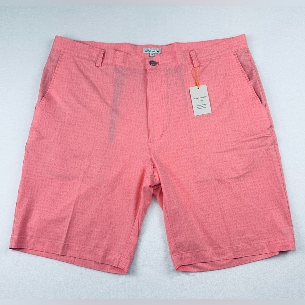 Peter Millar Golf Shorts Men’s 40 Pink Cocktail Shackleford Crown Sports Active